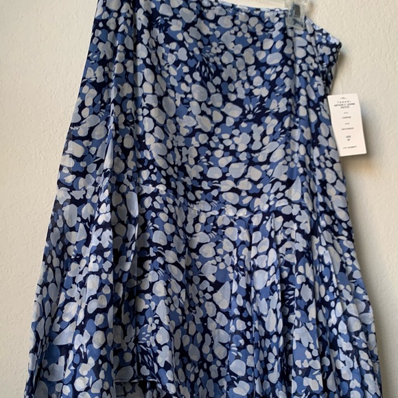 NWT Tahari ASL 2Piece Skirt Suit Short Sleeve Belted Jacket Pleated Flare Skirt - Picture 10 of 12